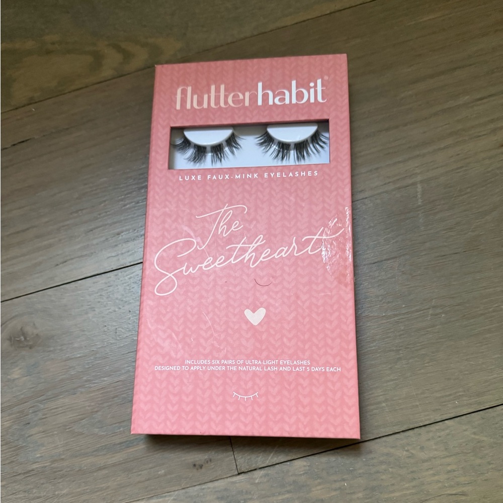 Flutterhabit “The Sweetheart” Lashes - 5 pairs plus extra
